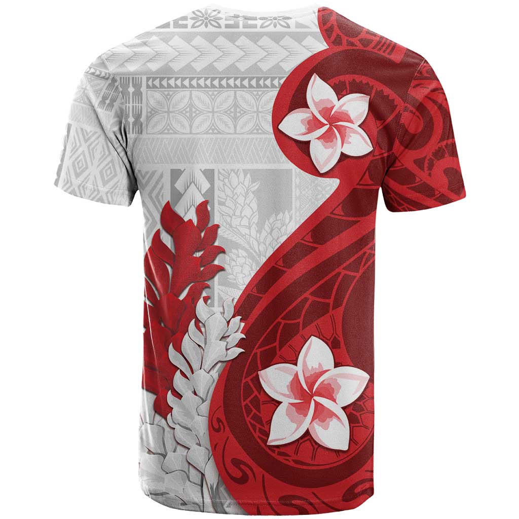 Samoa Teuila 2024 T Shirt Samoan Siapo Pattern Red Version LT05 - Polynesian Pride