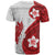 Samoa Teuila 2024 T Shirt Samoan Siapo Pattern Red Version