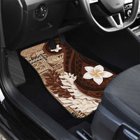 Samoa Teuila 2024 Car Mats Samoan Siapo Pattern Brown Version LT05 - Polynesian Pride