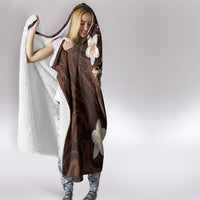 Samoa Teuila 2024 Hooded Blanket Samoan Siapo Pattern Brown Version LT05 - Polynesian Pride