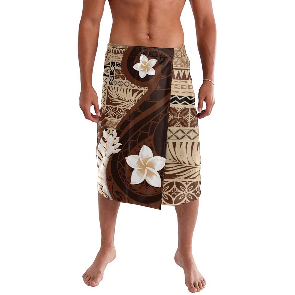 Samoa Teuila 2024 Lavalava Samoan Siapo Pattern Brown Version