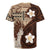 Samoa Teuila 2024 Rugby Jersey Samoan Siapo Pattern Brown Version