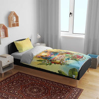Aloha Hawaii Turtle Bedding Set Retro Style LT05 - Polynesian Pride