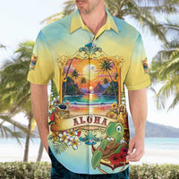 Aloha Hawaii Turtle Hawaiian Shirt Retro Style LT05 - Polynesian Pride