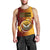 Personalized Papua New Guinea Western Province Men Tank Top Mix Coat Of Arms Polynesian Pattern LT05 - Polynesian Pride