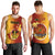 Personalized Papua New Guinea Madang Province Men Tank Top Mix Coat Of Arms Polynesian Pattern LT05 - Polynesian Pride