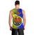 Personalized Papua New Guinea Morobe Province Men Tank Top Mix Coat Of Arms Polynesian Pattern LT05 - Polynesian Pride