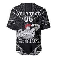 Custom Samoa Wrestling Baseball Jersey Samoan Wrestler Ulafala Style LT05 - Polynesian Pride