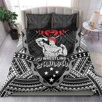 Samoa Wrestling Bedding Set Samoan Wrestler Ulafala Style LT05 - Polynesian Pride