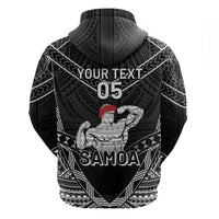 Custom Samoa Wrestling Hoodie Samoan Wrestler Ulafala Style LT05 - Polynesian Pride