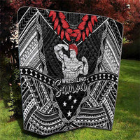 Samoa Wrestling Quilt Samoan Wrestler Ulafala Style LT05 - Polynesian Pride