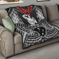 Samoa Wrestling Quilt Samoan Wrestler Ulafala Style LT05 - Polynesian Pride