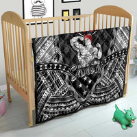 Samoa Wrestling Quilt Samoan Wrestler Ulafala Style LT05 - Polynesian Pride