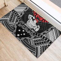 Samoa Wrestling Rubber Doormat Samoan Wrestler Ulafala Style LT05 - Polynesian Pride