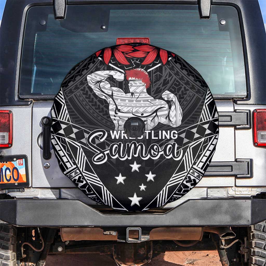 Samoa Wrestling Spare Tire Cover Samoan Wrestler Ulafala Style