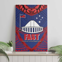FAST Party Samoa Canvas Wall Art Samoan Coat Of Arms Ulafala Style LT05 - Polynesian Pride