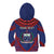 Personalised FAST Party Samoa Kid Hoodie Samoan Coat Of Arms Ulafala Style