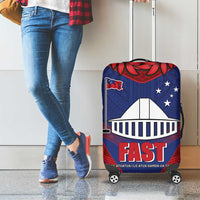 FAST Party Samoa Luggage Cover Samoan Coat Of Arms Ulafala Style LT05 - Polynesian Pride