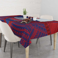FAST Party Samoa Tablecloth Samoan Coat Of Arms Ulafala Style LT05 - Polynesian Pride