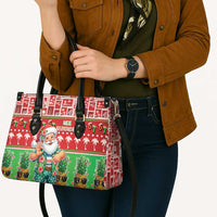 Mele Kalikimaka Hawaii Christmas Leather Bag Funny Santa 67 Gen Alpha Slang LT05 - Polynesian Pride