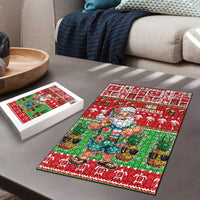 Mele Kalikimaka Hawaii Christmas Puzzle Funny Santa 67 Gen Alpha Slang LT05 - Polynesian Pride