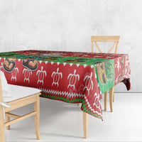 Mele Kalikimaka Hawaii Christmas Tablecloth Funny Santa 67 Gen Alpha Slang LT05 - Polynesian Pride