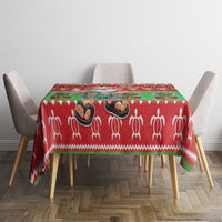 Mele Kalikimaka Hawaii Christmas Tablecloth Funny Santa 67 Gen Alpha Slang LT05 - Polynesian Pride