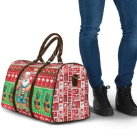 Mele Kalikimaka Hawaii Christmas Travel Bag Funny Santa 67 Gen Alpha Slang LT05 - Polynesian Pride