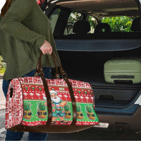 Mele Kalikimaka Hawaii Christmas Travel Bag Funny Santa 67 Gen Alpha Slang LT05 - Polynesian Pride