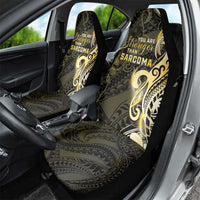 Sarcoma Awareness Car Seat Cover You Are Stronger Than Sarcoma LT05 - Polynesian Pride