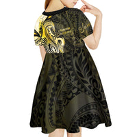 Sarcoma Awareness Kid Short Sleeve Dress You Are Stronger Than Sarcoma LT05 - Polynesian Pride