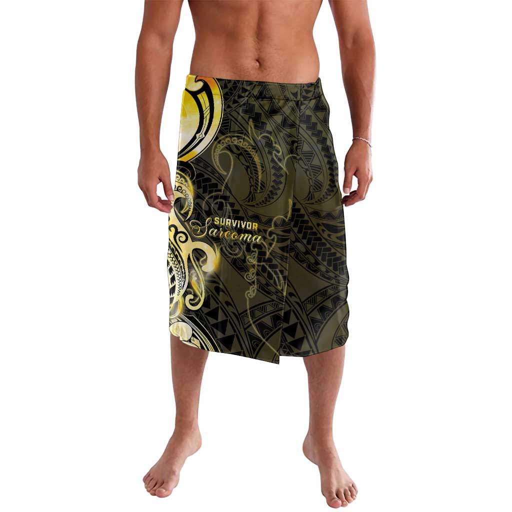 Sarcoma Awareness Lavalava You Are Stronger Than Sarcoma LT05 Yellow - Polynesian Pride