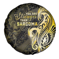 Sarcoma Awareness Spare Tire Cover You Are Stronger Than Sarcoma LT05 - Polynesian Pride