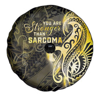 Sarcoma Awareness Spare Tire Cover You Are Stronger Than Sarcoma LT05 - Polynesian Pride