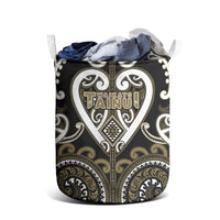 Aotearoa Waikato Tainui Laundry Basket Maori Tribal Pattern LT05 - Polynesian Pride