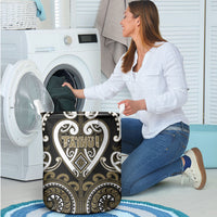 Aotearoa Waikato Tainui Laundry Basket Maori Tribal Pattern LT05 - Polynesian Pride