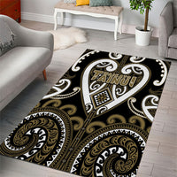 Aotearoa Waikato Tainui Area Rug Maori Tribal Pattern LT05 - Polynesian Pride