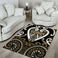 Aotearoa Waikato Tainui Area Rug Maori Tribal Pattern LT05 - Polynesian Pride