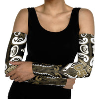 Custom Aotearoa Waikato Tainui Arm Sleeves Maori Tribal Pattern LT05 - Polynesian Pride