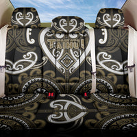 Aotearoa Waikato Tainui Back Car Seat Cover Maori Tribal Pattern LT05 One Size Dark Yellow - Polynesian Pride