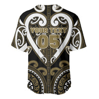 Custom Aotearoa Waikato Tainui Baseball Jersey Maori Tribal Pattern LT05 - Polynesian Pride
