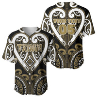 Custom Aotearoa Waikato Tainui Baseball Jersey Maori Tribal Pattern LT05 - Polynesian Pride