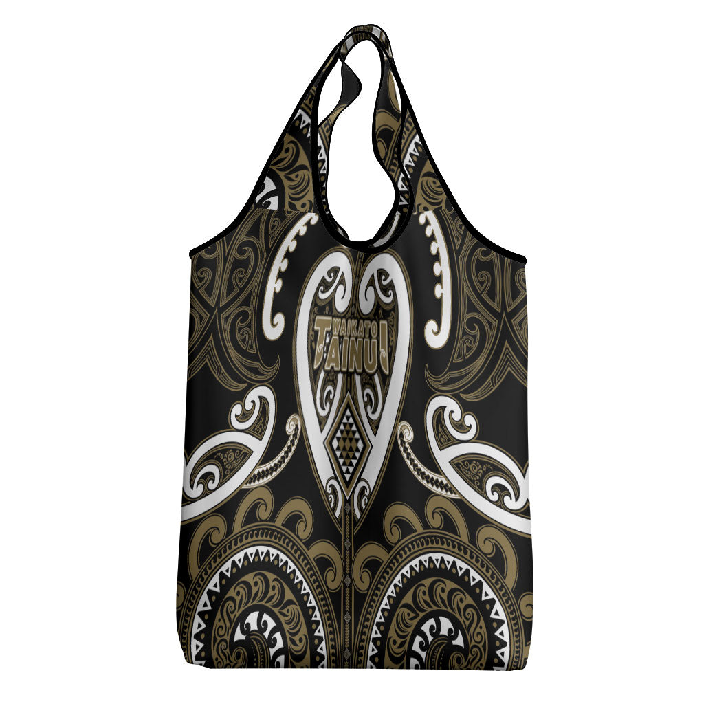 Aotearoa Waikato Tainui Grocery Bag Maori Tribal Pattern LT05 - Polynesian Pride