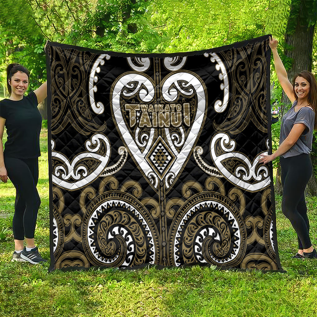 Aotearoa Waikato Tainui Quilt Maori Tribal Pattern LT05 - Polynesian Pride