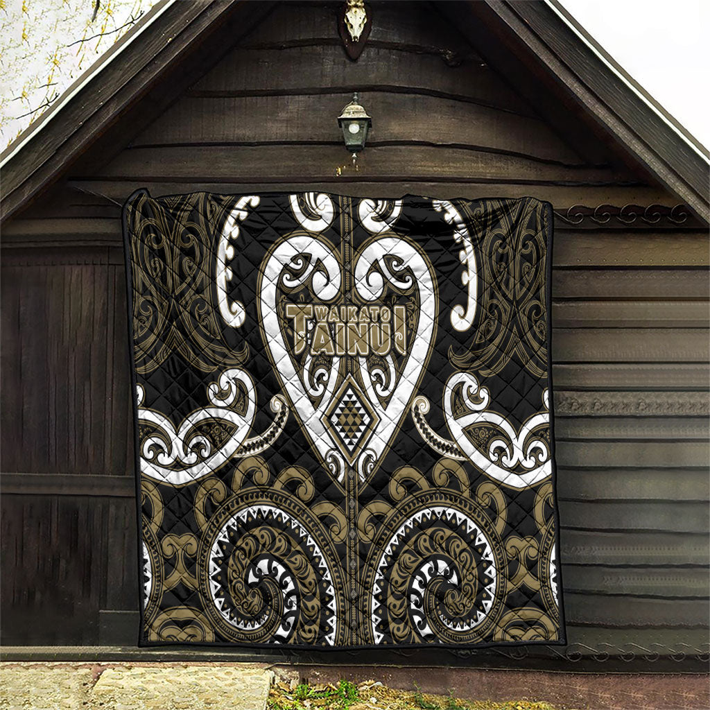 Aotearoa Waikato Tainui Quilt Maori Tribal Pattern LT05 - Polynesian Pride