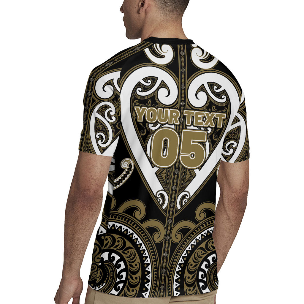 Custom Aotearoa Waikato Tainui Rugby Jersey Maori Tribal Pattern LT05 - Polynesian Pride