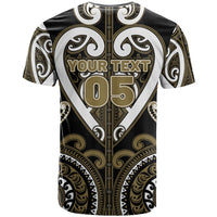 Custom Aotearoa Waikato Tainui T Shirt Maori Tribal Pattern LT05 - Polynesian Pride
