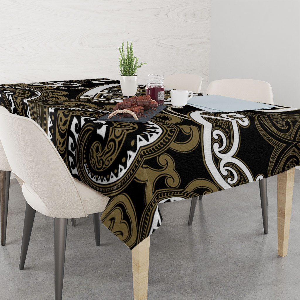 Aotearoa Waikato Tainui Tablecloth Maori Tribal Pattern LT05 - Polynesian Pride