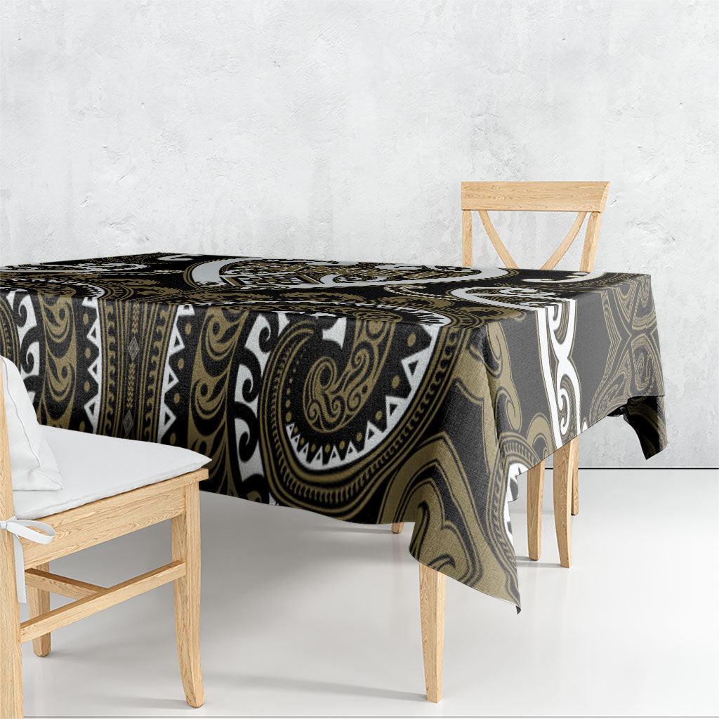 Aotearoa Waikato Tainui Tablecloth Maori Tribal Pattern LT05 - Polynesian Pride