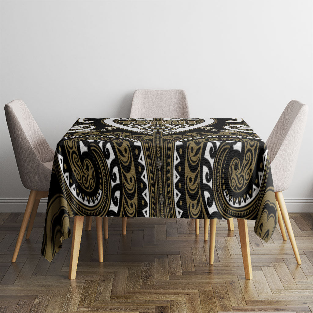 Aotearoa Waikato Tainui Tablecloth Maori Tribal Pattern LT05 - Polynesian Pride